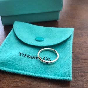 Tiffany & Co. pink sapphire ring